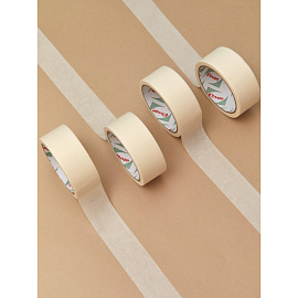 Клейкая лента малярная Комус легкоудаляемая 38 мм х 19 м