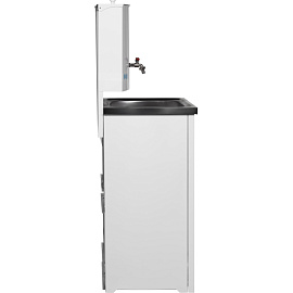 Умывальник дачный TOPFORT Elegant 17 л с мойкой из нержавеющей стали, с подогревом