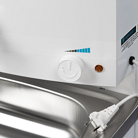 Умывальник дачный TOPFORT Elegant 17 л с мойкой из нержавеющей стали, с подогревом