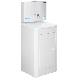 Умывальник дачный TOPFORT Elegant 17 л с пластиковой мойкой, с подогревом