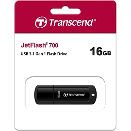 Флешка USB 3.0 16 ГБ Transcend Jetflash 700 (TS16GJF700)