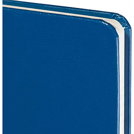 Ежедневник недатированный Bruno Visconti Megapolis искусственная кожа А6 100 листов синий с фиксирующей резинкой