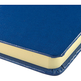 Ежедневник недатированный Bruno Visconti Megapolis искусственная кожа А6 100 листов синий с фиксирующей резинкой