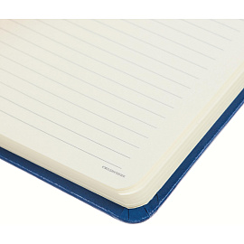 Ежедневник недатированный Bruno Visconti Megapolis искусственная кожа А6 100 листов синий с фиксирующей резинкой