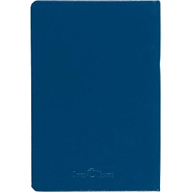 Ежедневник недатированный Bruno Visconti Megapolis искусственная кожа А6 100 листов синий с фиксирующей резинкой