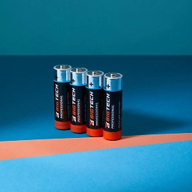 Батарейка AA пальчиковая BigTech Professional (4 штуки в упаковке)