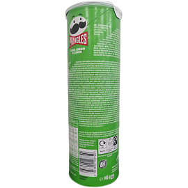 Чипсы Pringles со вкусом сметаны и лука 165 г фото Чипсы Pringles со вкусом сметаны и лука 165 г