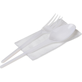 Набор столовых приборов Комус на 1 персону (3 предмета, 250 наборов в упаковке)