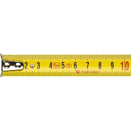 Рулетка строительная TOPFORT Prof 5 м х 19 мм с автостопом в прорезиненном корпусе (1990402)
