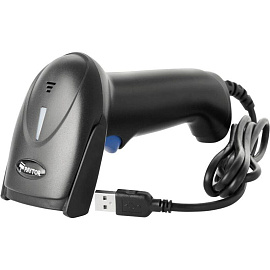 Сканер штрих-кода 2D проводной PayTor BB-2008 Lite черный без подставки