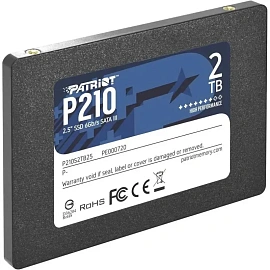 SSD накопитель Patriot Memory P210 2 ТБ (P210S2TB25)