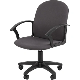 Кресло для руководителя Комус Мебель Easy Chair 326 TC серое (ткань, пластик)