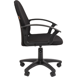 Кресло для руководителя Комус Мебель Easy Chair 326 TC черное (ткань, пластик)
