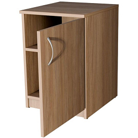 Тумба прикроватная Комус Мебель Well (дуб урбан янтарный, 400х445х595 мм)
