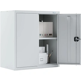 Шкаф металлический (архивный) для документов Металл-Завод ШХА-N/2-850 (40) (серый, 850x400x920 мм)