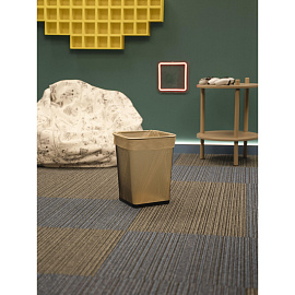 Корзина для мусора и бумаг Luscan 17 л окрашенная сталь сетчатая чёрная (35.5x26.8x26.8 см) фото Корзина для мусора и бумаг Luscan 17 л окрашенная сталь сетчатая чёрная (35.5x26.8x26.8 см)