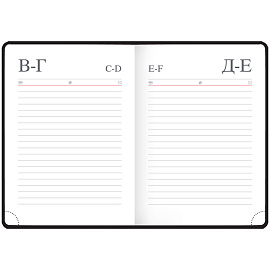 Ежедневник недатированный, А6, 136л., кожзам, OfficeSpace "Winner", коричневый