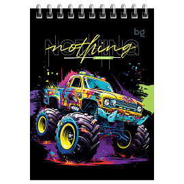 Блокнот А6 60л. на гребне BG "Bright cars фото Блокнот А6 60л. на гребне BG "Bright cars