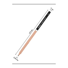 Карандаш ч/г Гамма "Старый мастер", 3B, кедр, заточен. фото Карандаш ч/г Гамма "Старый мастер", 3B, кедр, заточен.