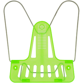 Подставка для книг СТАММ "Премиум", неоновая зеленая