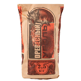 Уголь древесный 2,5 кг, 701762 фото Уголь древесный 2,5 кг, 701762