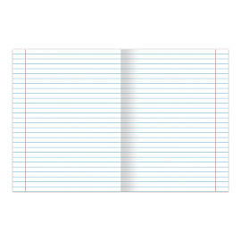 Тетрадь 12 л. BRAUBERG КЛАССИКА, линия, обложка картон, ЖЕЛТАЯ, 104724