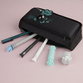 Пенал мягкий 210*95*65 MESHU "Spaceman", полиэстер