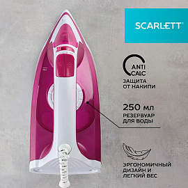 Утюг Scarlett SC-SI30K25 розовый