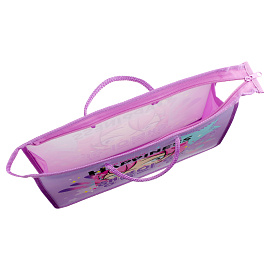 Папка с ручками А4 ArtSpace "Cute", пластик, на молнии, 75мм