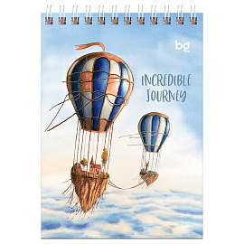 Блокнот А6 80л. на гребне BG "Увлекательное путешествие
