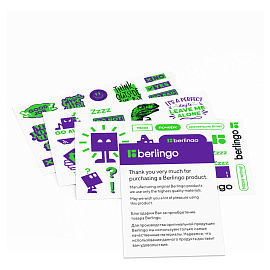 Ежедневник недатированный, А5, 160л., кожзам, Berlingo "Your way", черный