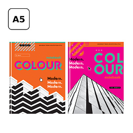 Бизнес-блокнот А5, 120л., евроформат, BG "Colour", глянцевая ламинация фото Бизнес-блокнот А5, 120л., евроформат, BG "Colour", глянцевая ламинация