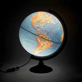 Глобус Globen Классик физический 32 см с подсветкой