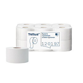 Бумага туалетная 200 метров, TORK (Система T2) UNIVERSAL, 1-слойная, КОМПЛЕКТ 12 рулонов, 120197