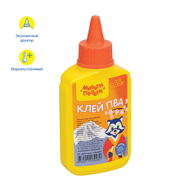 Клей ПВА Мульти-Пульти "Енот в Японии", 65г фото Клей ПВА Мульти-Пульти "Енот в Японии", 65г