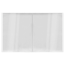 Папка с 60 вкладышами СТАММ "Кристалл" А4, 21мм, 700мкм, пластик, бесцветная