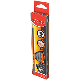Карандаш чернографитный HB Maped Black Pep Карандаш чернографитный HB Maped Black Pep