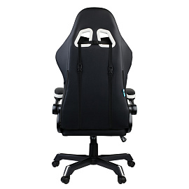 Кресло игровое Helmi HL-S11 "Chess", экокожа черная/белая