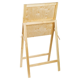 Мольберт напольный Хлопушка Гамма "Студия", планшет 60*60см, высота 120см, сосна фото Мольберт напольный Хлопушка Гамма "Студия", планшет 60*60см, высота 120см, сосна