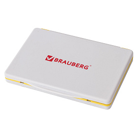 Штемпельная подушка BRAUBERG, 120х90 мм (рабочая поверхность 105х65 мм), неокрашенная, 236870 фото Штемпельная подушка BRAUBERG, 120х90 мм (рабочая поверхность 105х65 мм), неокрашенная, 236870