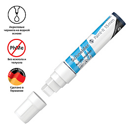 Маркер акриловый Schneider Paint-It 330 белый (толщина линии 15 мм)