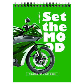 Блокнот А5 60л. на гребне BG "Создай настроение