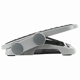 Подставка для ног BRAUBERG, офисная, 45х35 см, 2 положения, серая, 530363 фото Подставка для ног BRAUBERG, офисная, 45х35 см, 2 положения, серая, 530363