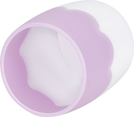 Подставка-стакан СТАММ, пластиковая, двухцветная, пастельные цвета, ассорти фото Подставка-стакан СТАММ, пластиковая, двухцветная, пастельные цвета, ассорти