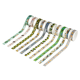 Набор клейких декоративных лент MESHU "Аnimals", 10шт, бумажный бокс