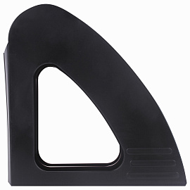 Лоток вертикальный для бумаг BRAUBERG "Delta", 240х90х240 мм, черный, 237239 фото Лоток вертикальный для бумаг BRAUBERG "Delta", 240х90х240 мм, черный, 237239