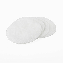 Ватные диски КОМПЛЕКТ 100 шт., AURA, двусторонние, 20711, 13115