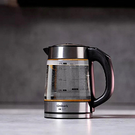 Чайник электрический Timberk T-EK27G03 серебристый