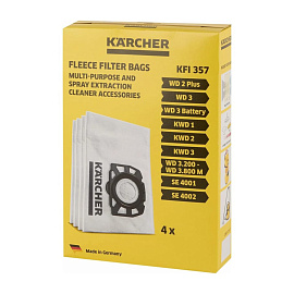 Фильтр для пылесоса Karcher 2.863-314.0 (4 штуки в упаковке)