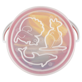 Пластилин на растительной основе Jovi 6 цветов 300 г с формочками